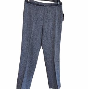 INC wool silk blend tweed pants